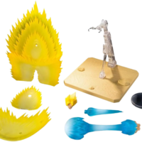 S.H.Figuarts ドラゴンボールZ スーパーサイヤ人孫悟空のエフェクトパーツセット-瞬間移動かめはめ波-